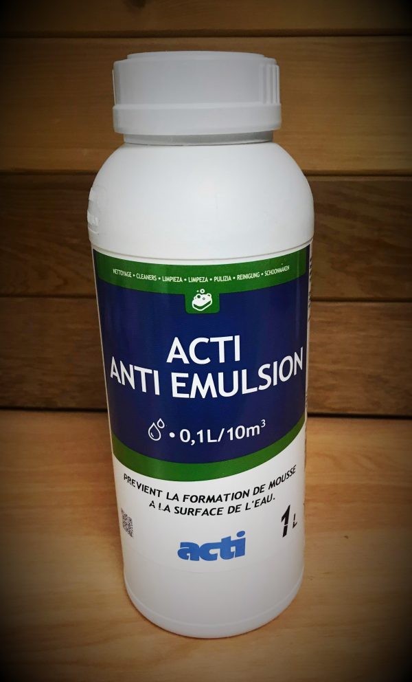 Antimousse concentré pour Spa